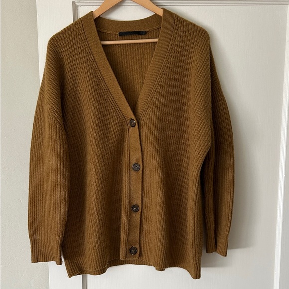 Jenni Kayne Bronze Cardigan Sweater